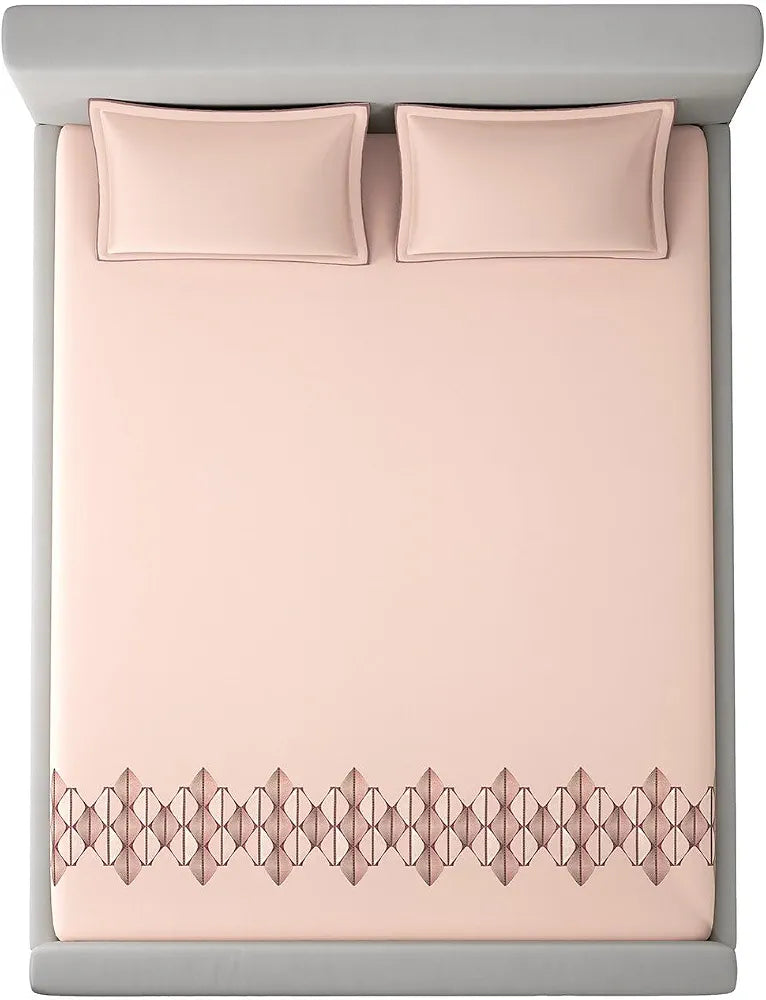 Bedsheets - King Premium machine embroidery bedsheets Sansaar : Saembro