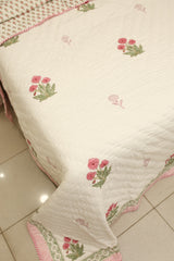Premium Cotton handblock Print Double Quilt