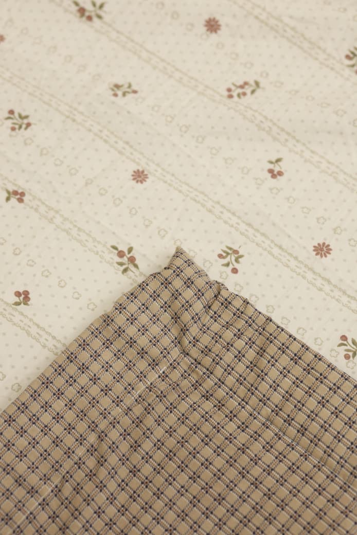Double Dohar / blanket - English Floral