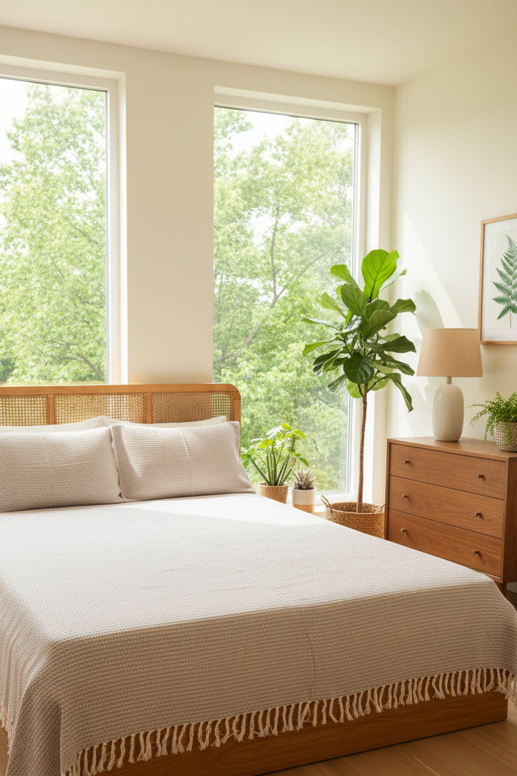 Bedcover set | Jute