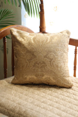 Festive Brocade Damask Cushion Cover