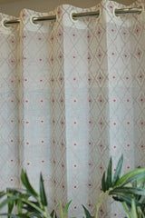 Curtains -Premium embroidered sheer curtain