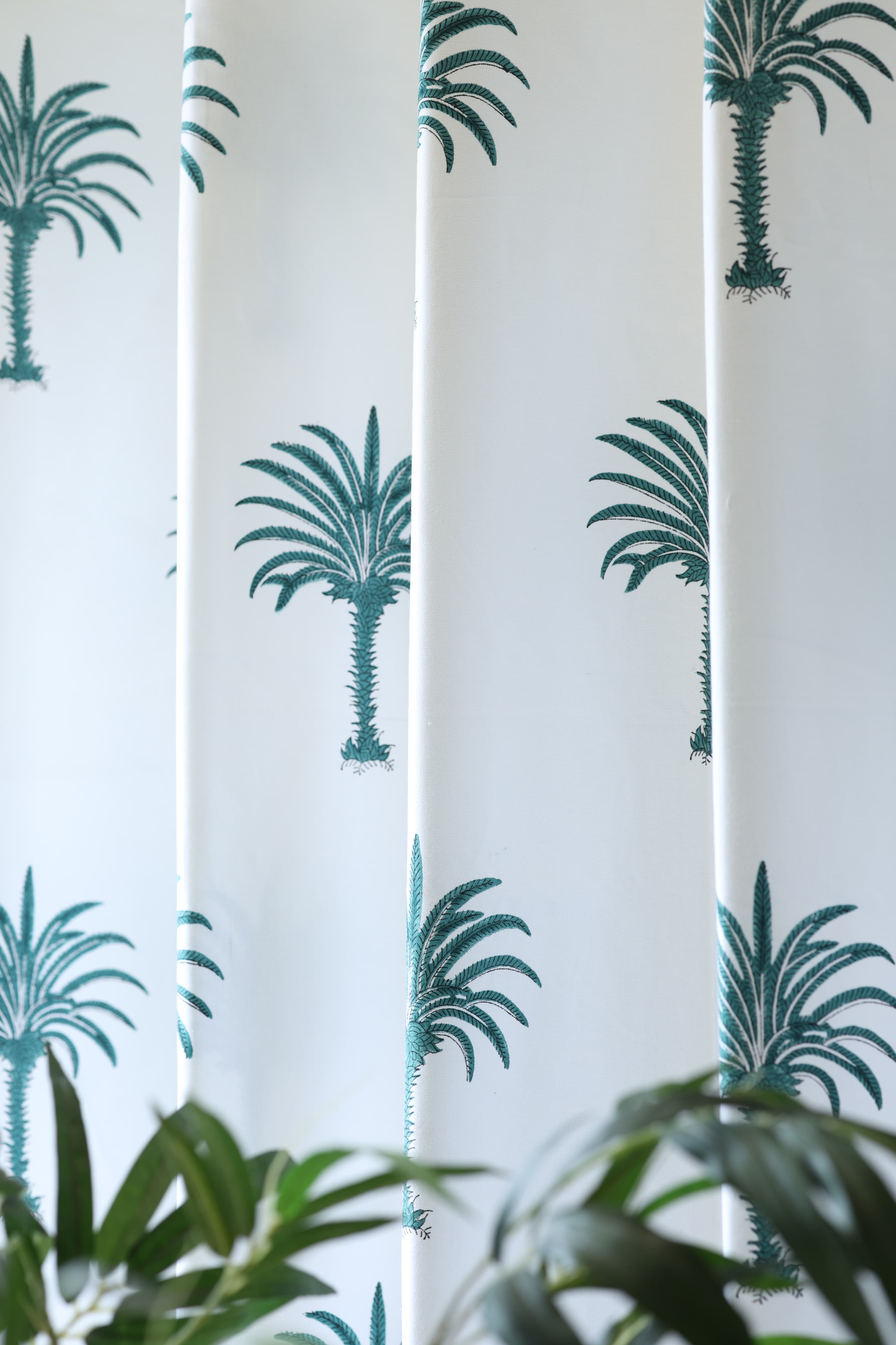 Curtains - Handblock printed curtains