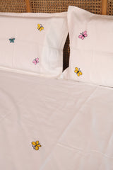 Bedsheets - King Premium Machine embroidery bedsheets MEK