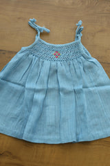 Kids smocked dress 0-3 month
