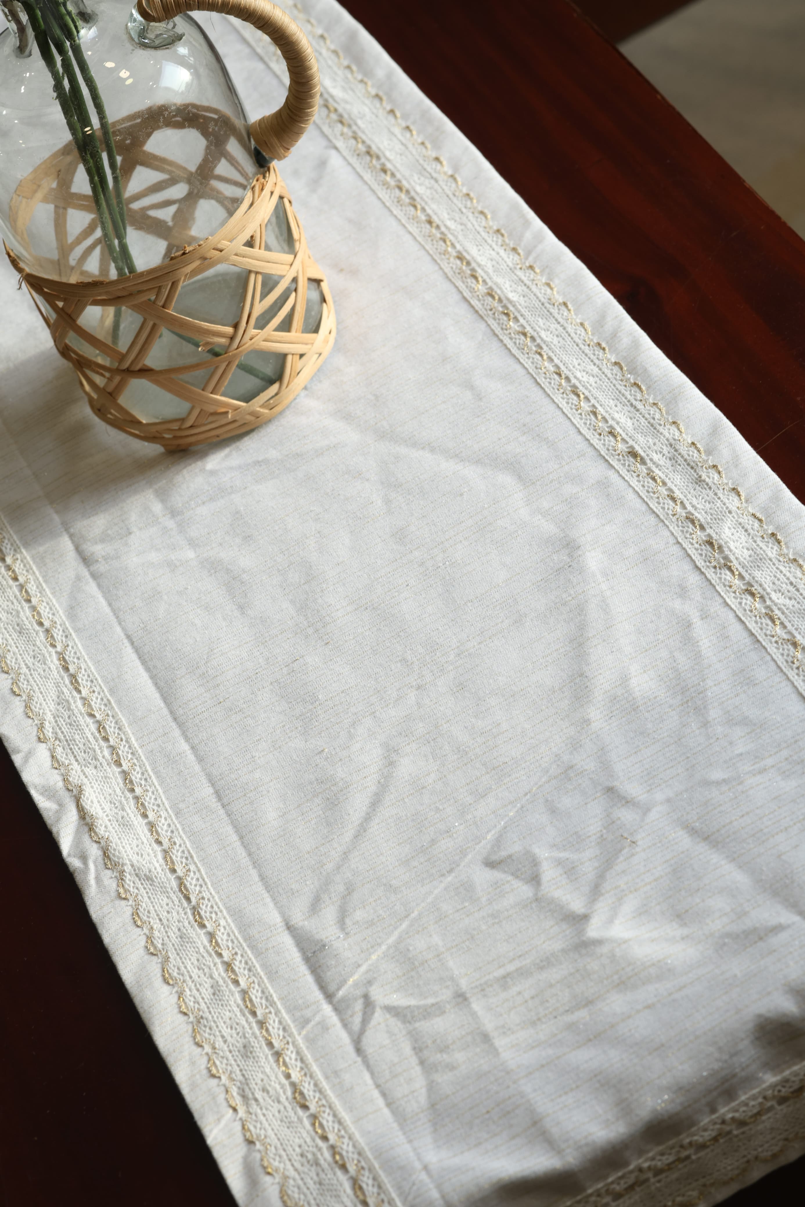 Table runners - 6 seater embroidery