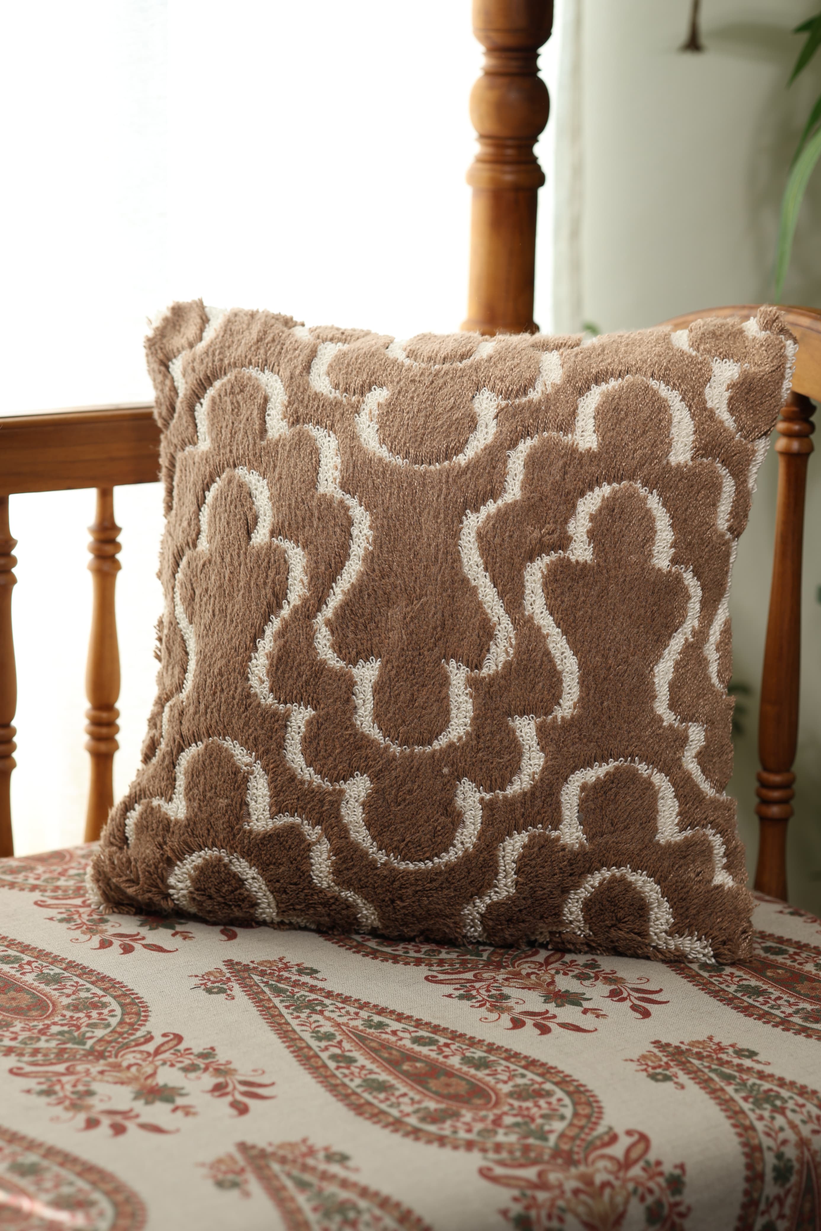 Textured  Tufted Cushion Covers