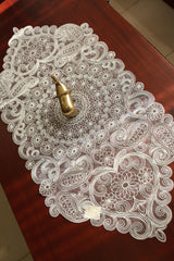 Table Runner - Net embroidery / Table centre