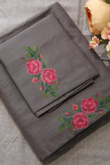 Bedsheets - Single Cross stitch embroidery bedsheets