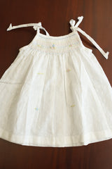 Kids smocked dress 10-12 month