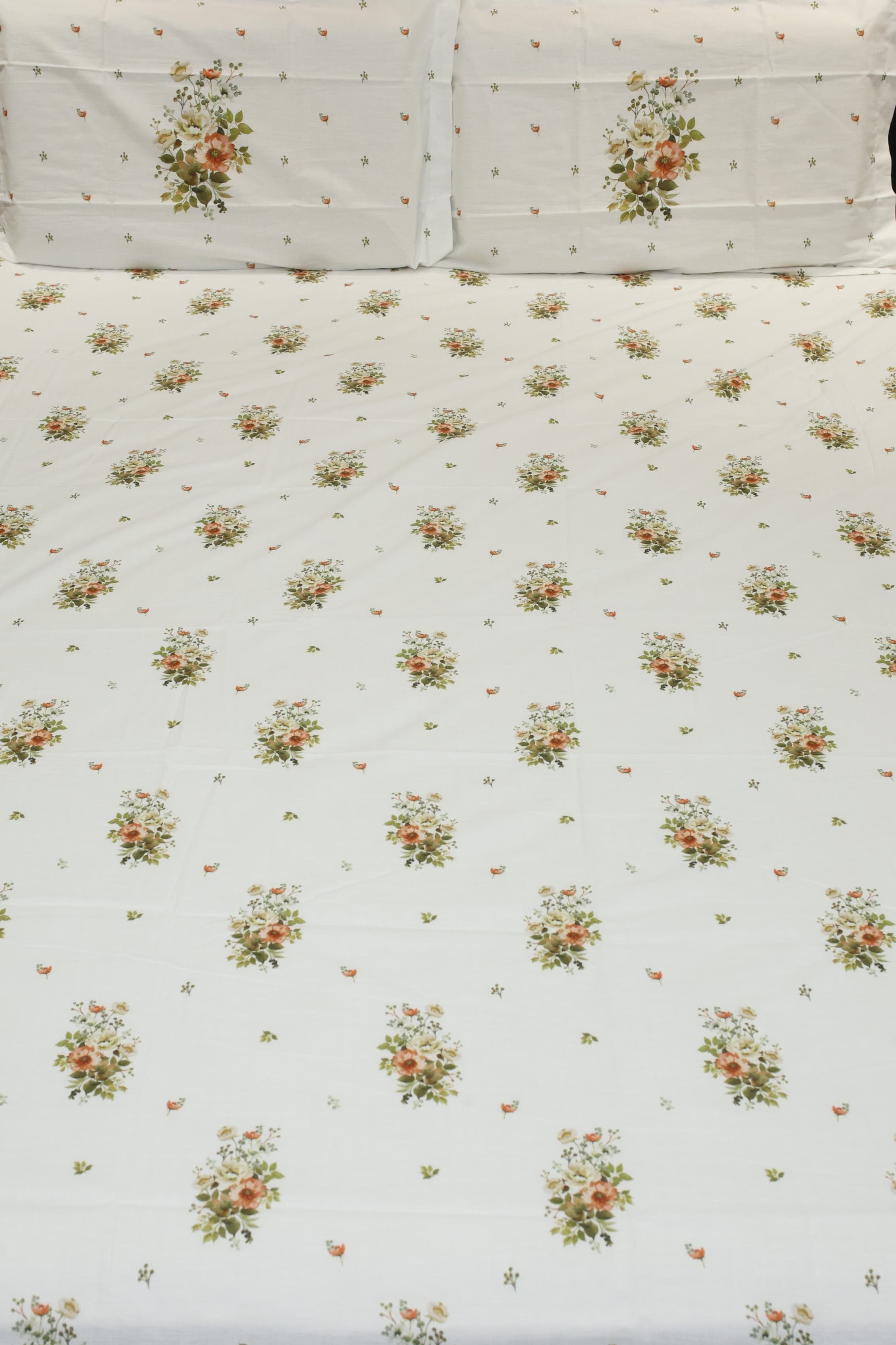 Bedsheets - King premium soft cotton bedsheet Digital Print DD   VATIKA