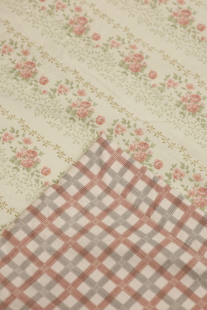 Double Dohar / blanket - English Floral