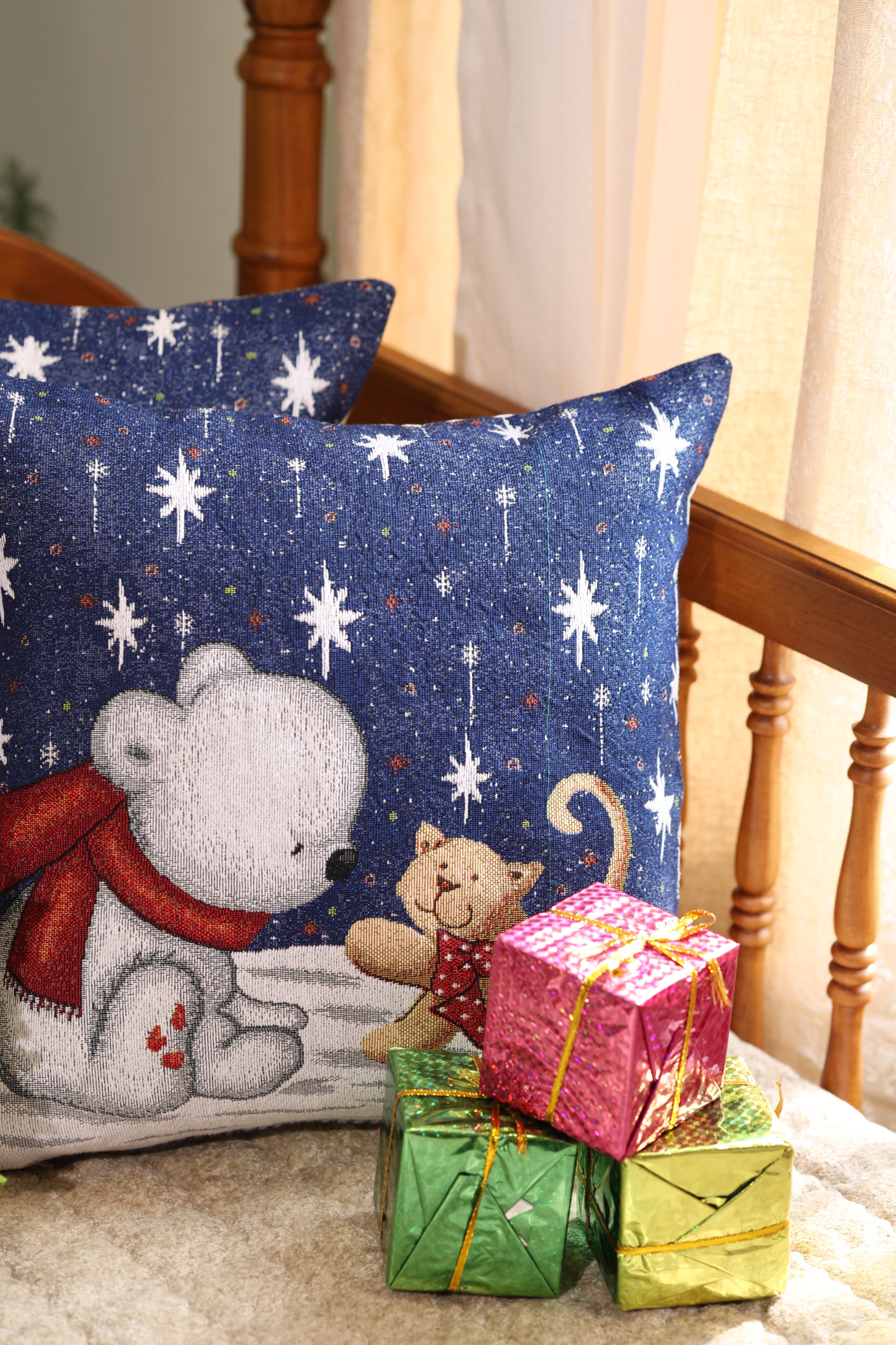 Cushion covers - Xmas edition jacuard
