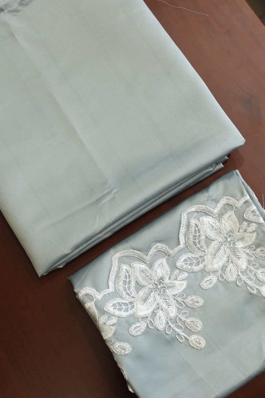 Onam : Bedsheets satin -  Queen size bedsheet