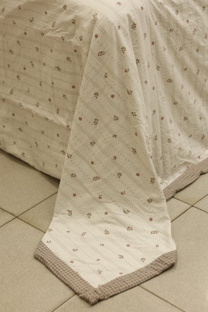 Double Dohar / blanket - English Floral