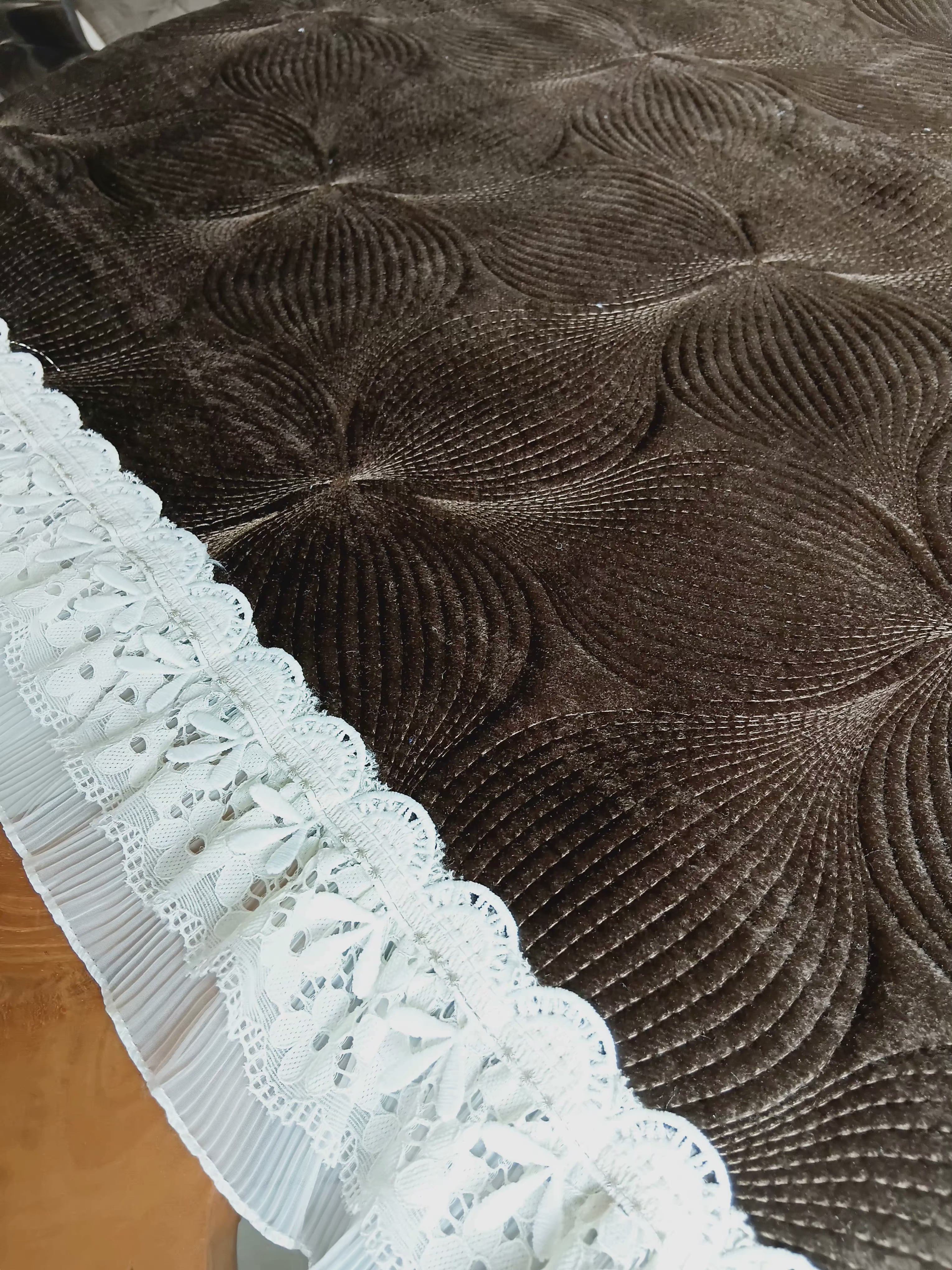 Sofa protector -  description (Colour : Coffee)