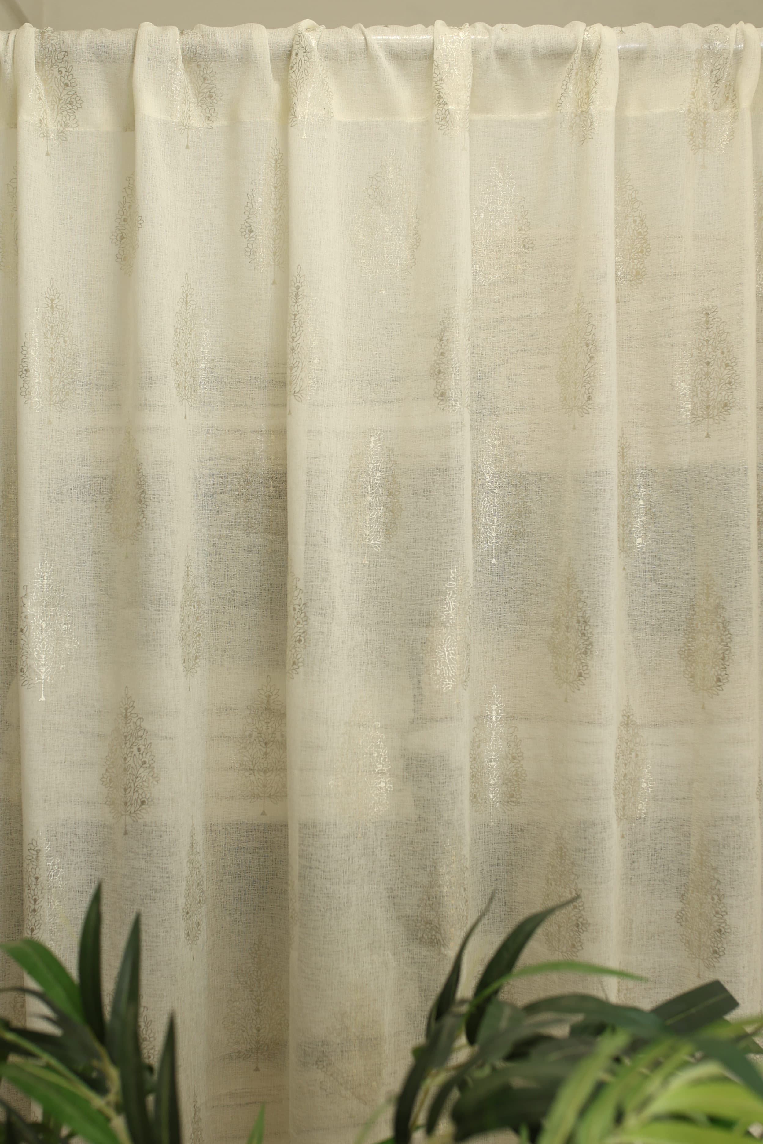 Curtains-Premium printed sheer curtains