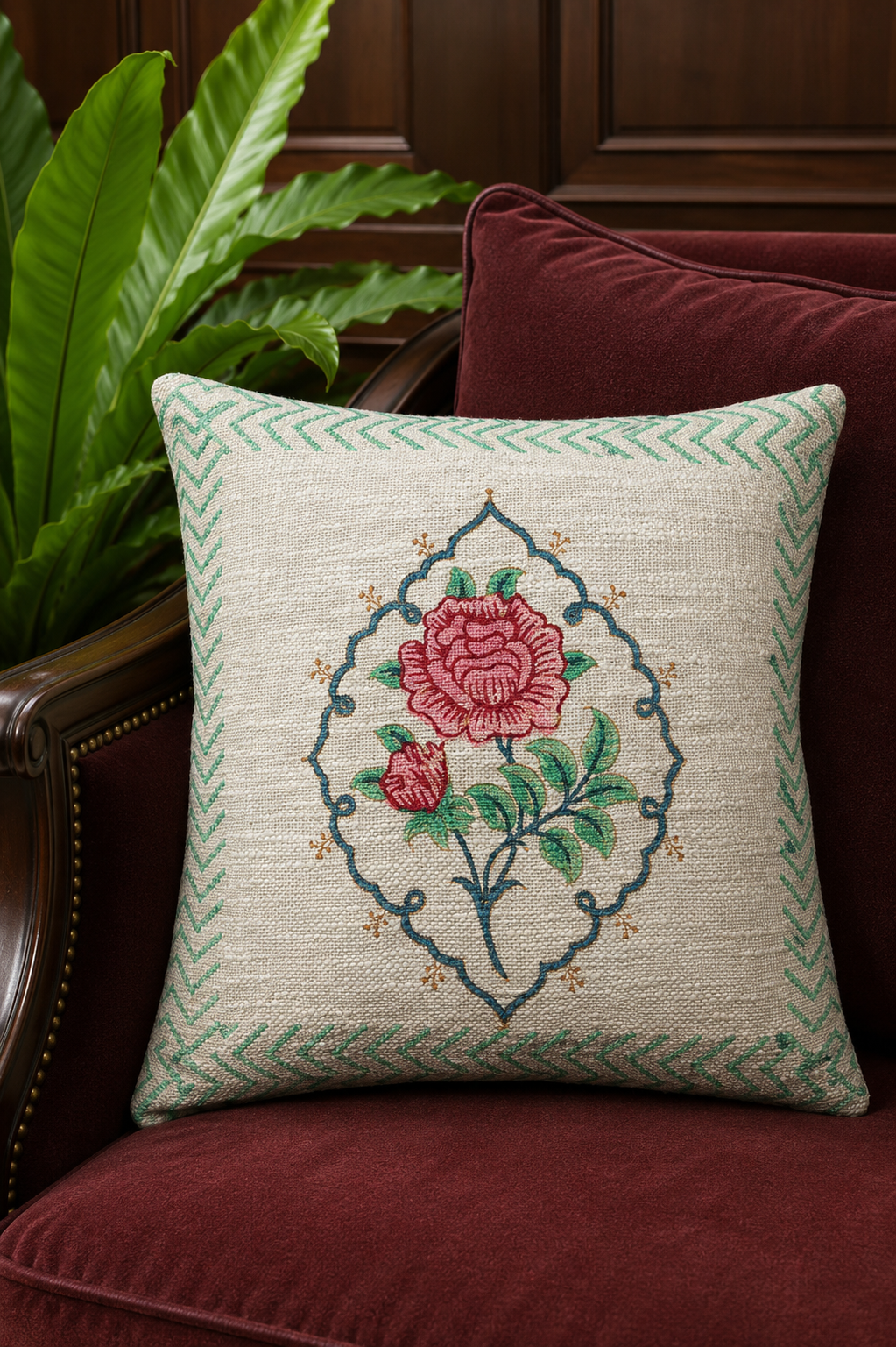 Cushion covers - jute cushion covers Size : 16*16 Inches