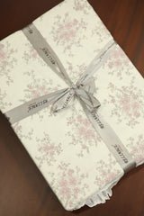 Bedsheets-King soft cotton lace bedsheets (MAJ)