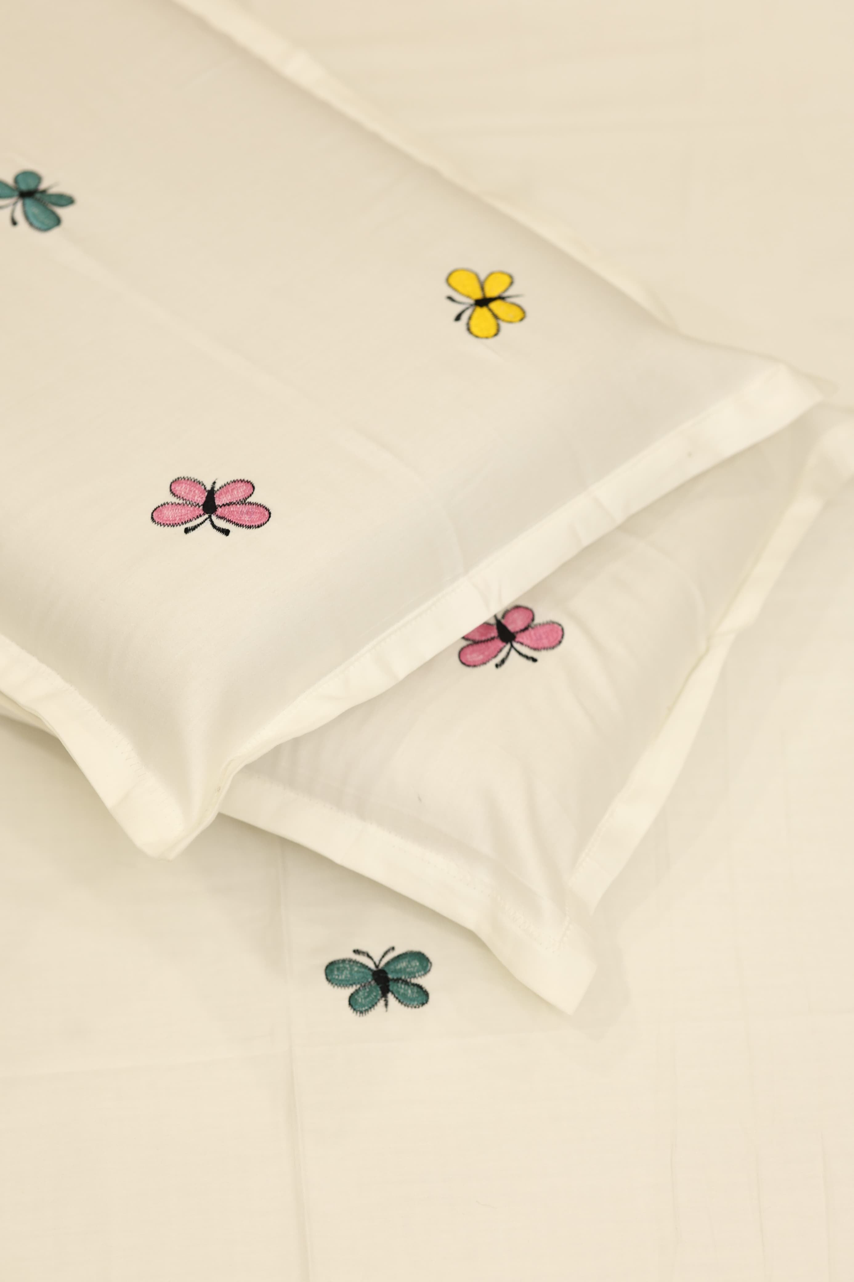 Bedsheets - King Premium Machine embroidery bedsheets MEK