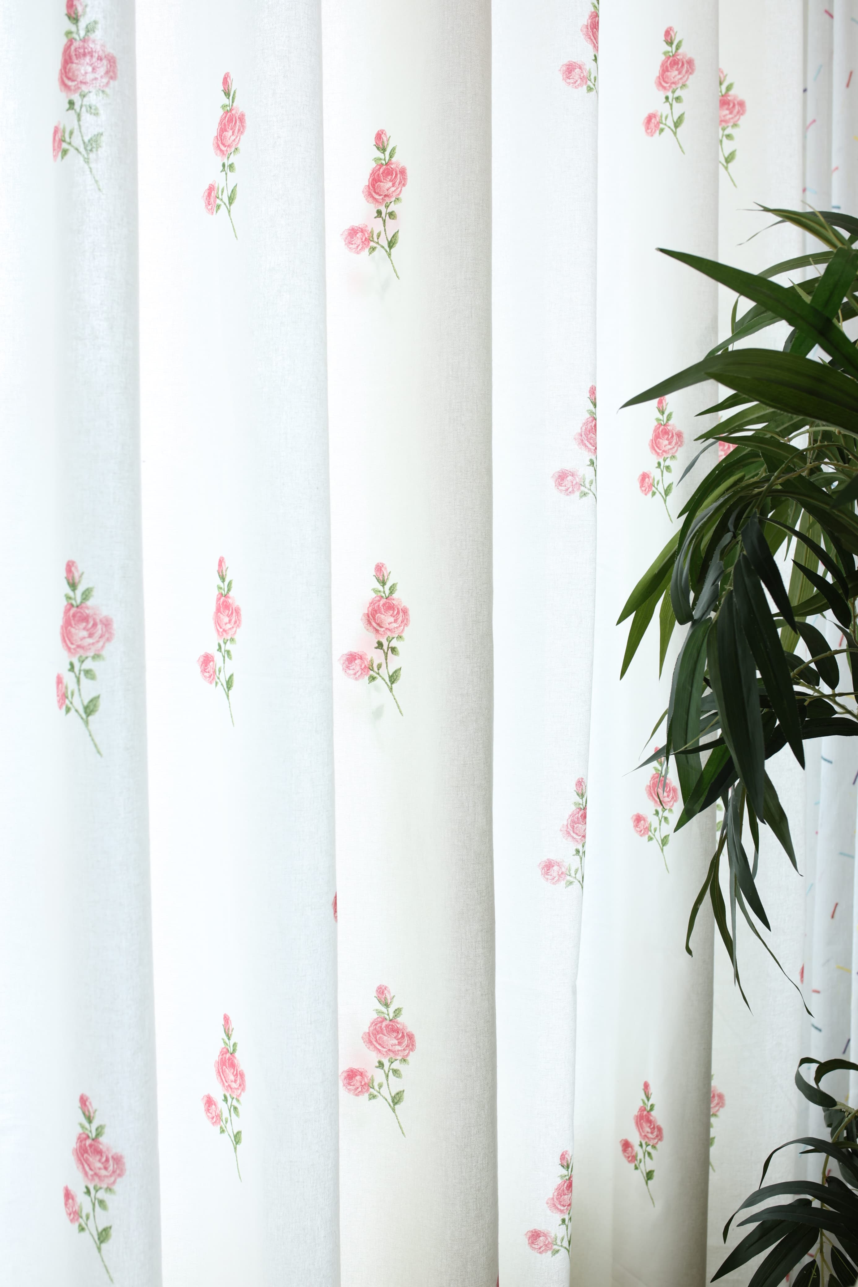 Curtains - Opaque floral curtains meadow