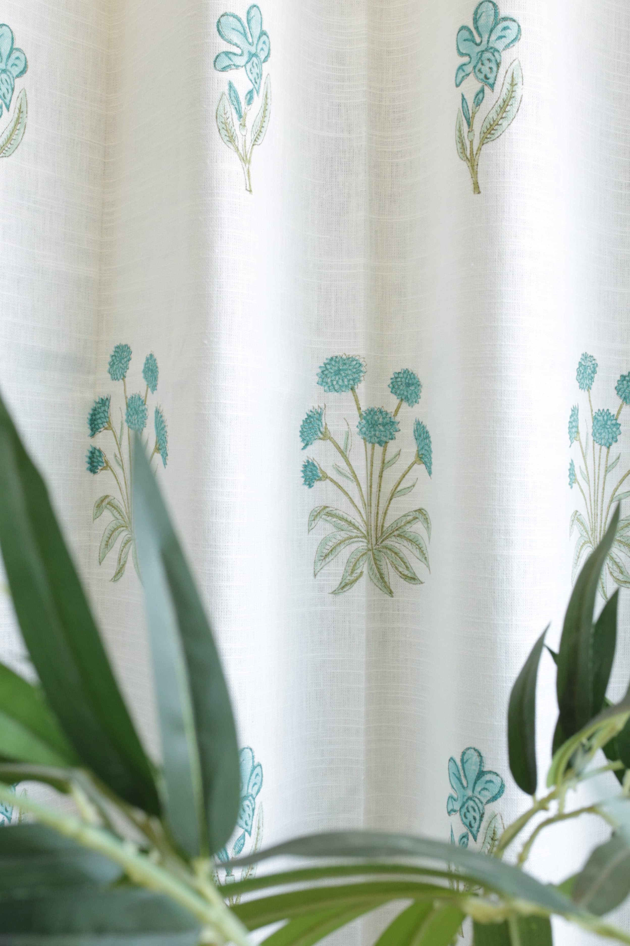 curtains-Handblock printed curtains