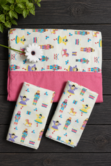 Bedsheets - King daily use border bedsheets