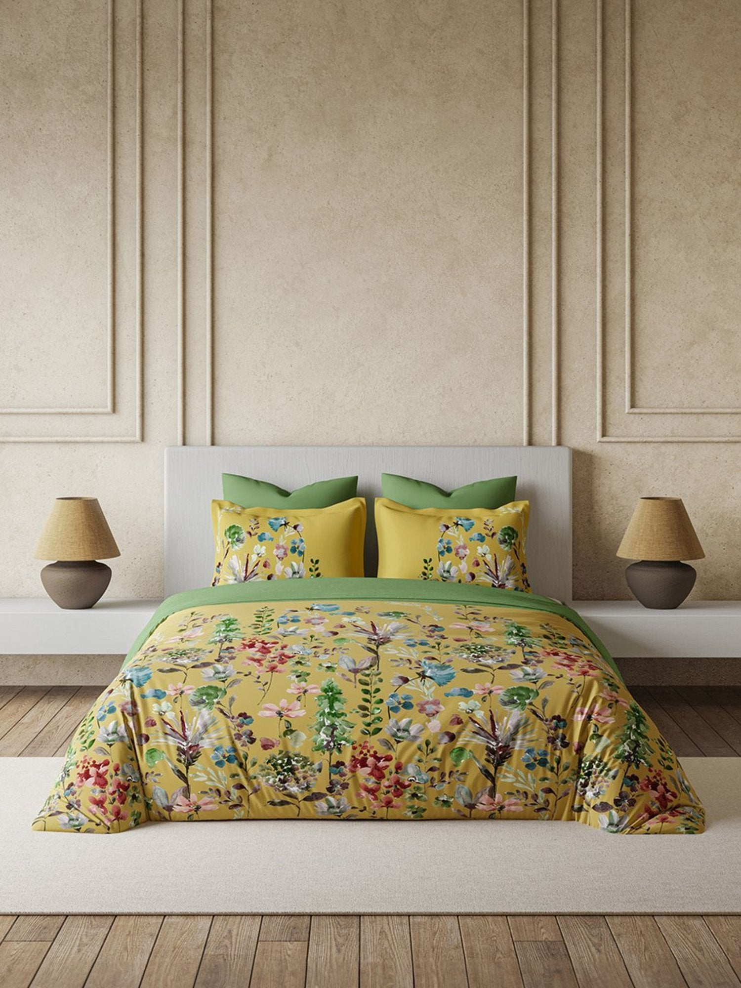 Bedsheets - Queen premium soft cotton bedsheet Digital print DD primary