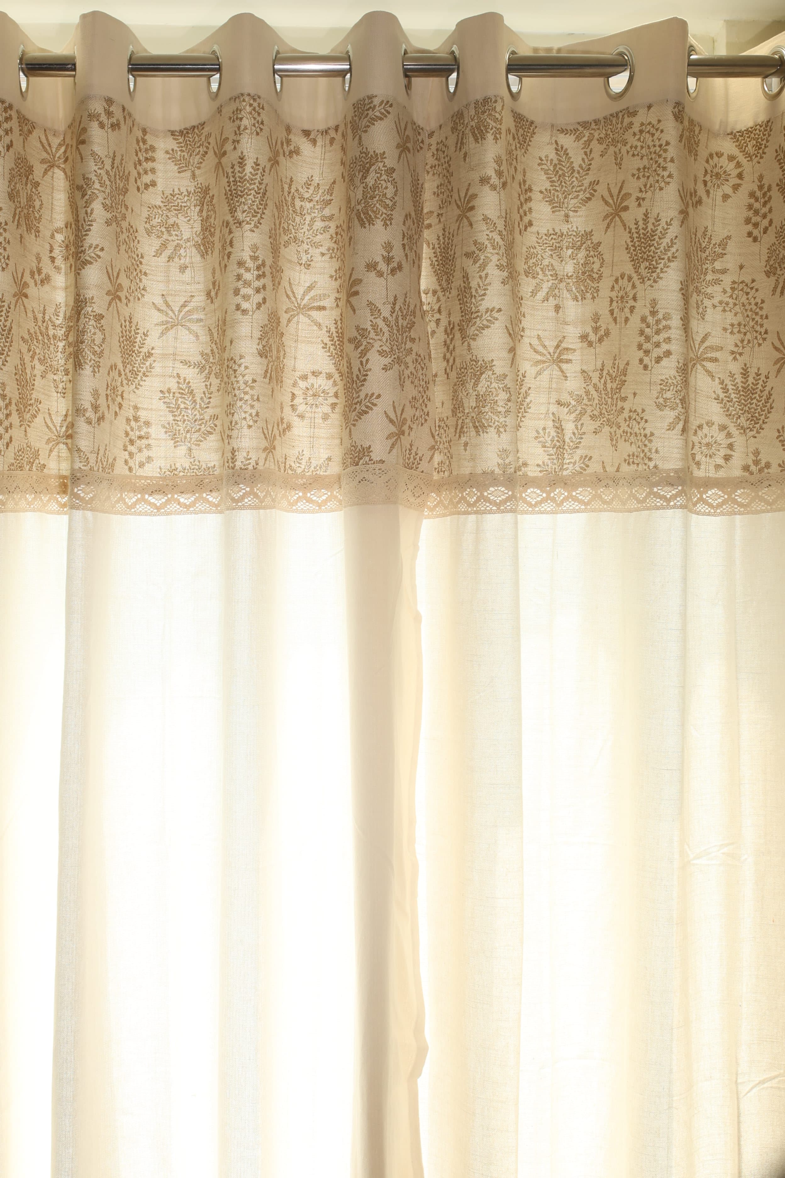 Curtains - Kantha printed Designer curtains prebooking