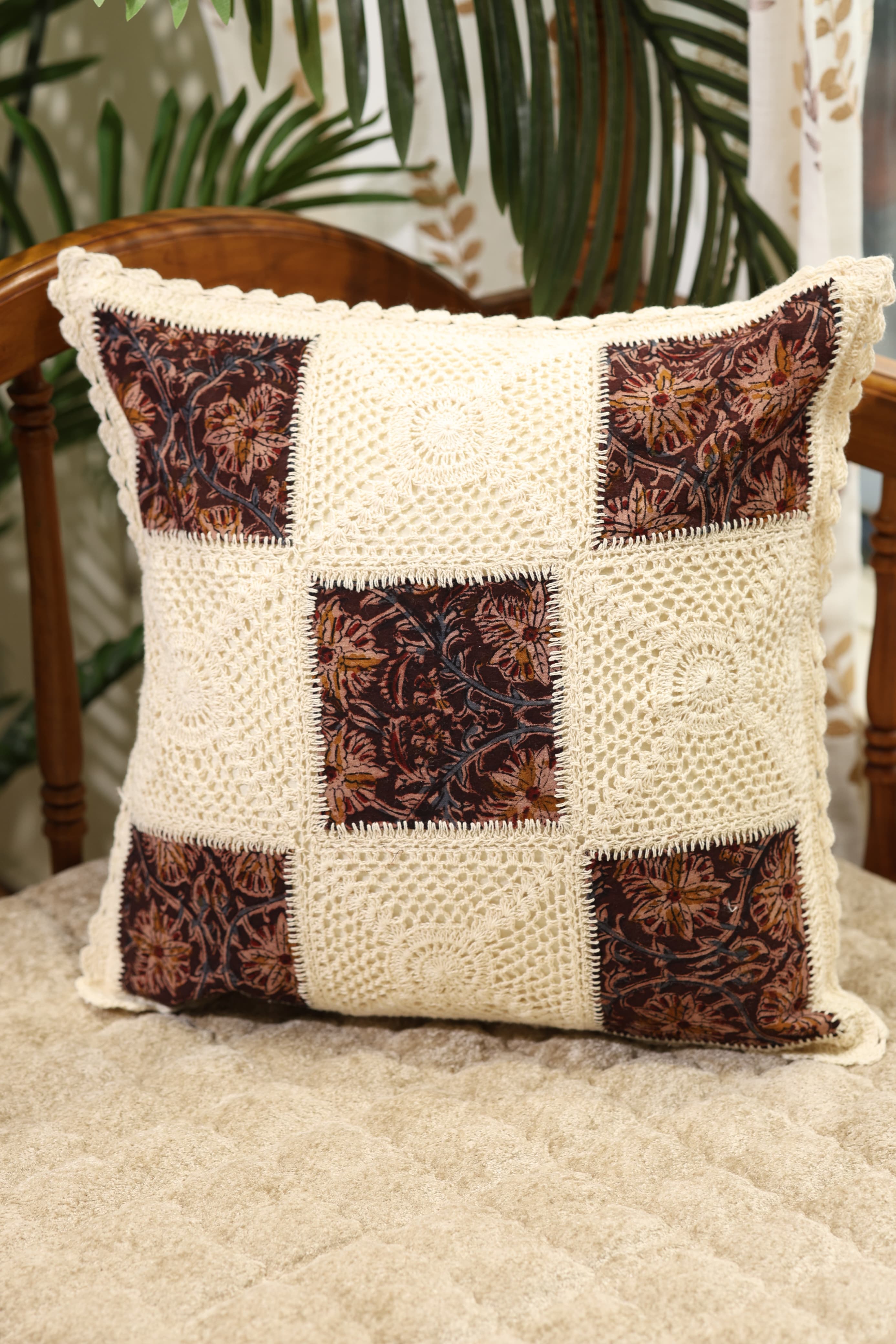 Cushion covers - crochet cushion covers Size :16*16 inches