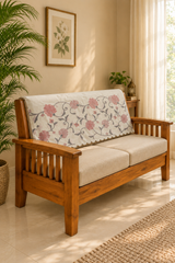 Chair / Sofa back - Embroidery floral