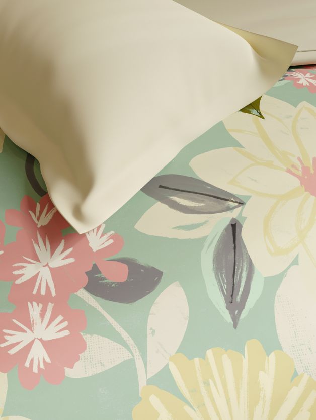 Bedsheets - Queen premium soft cotton bedsheet Digital print DD clearance sale(prim)