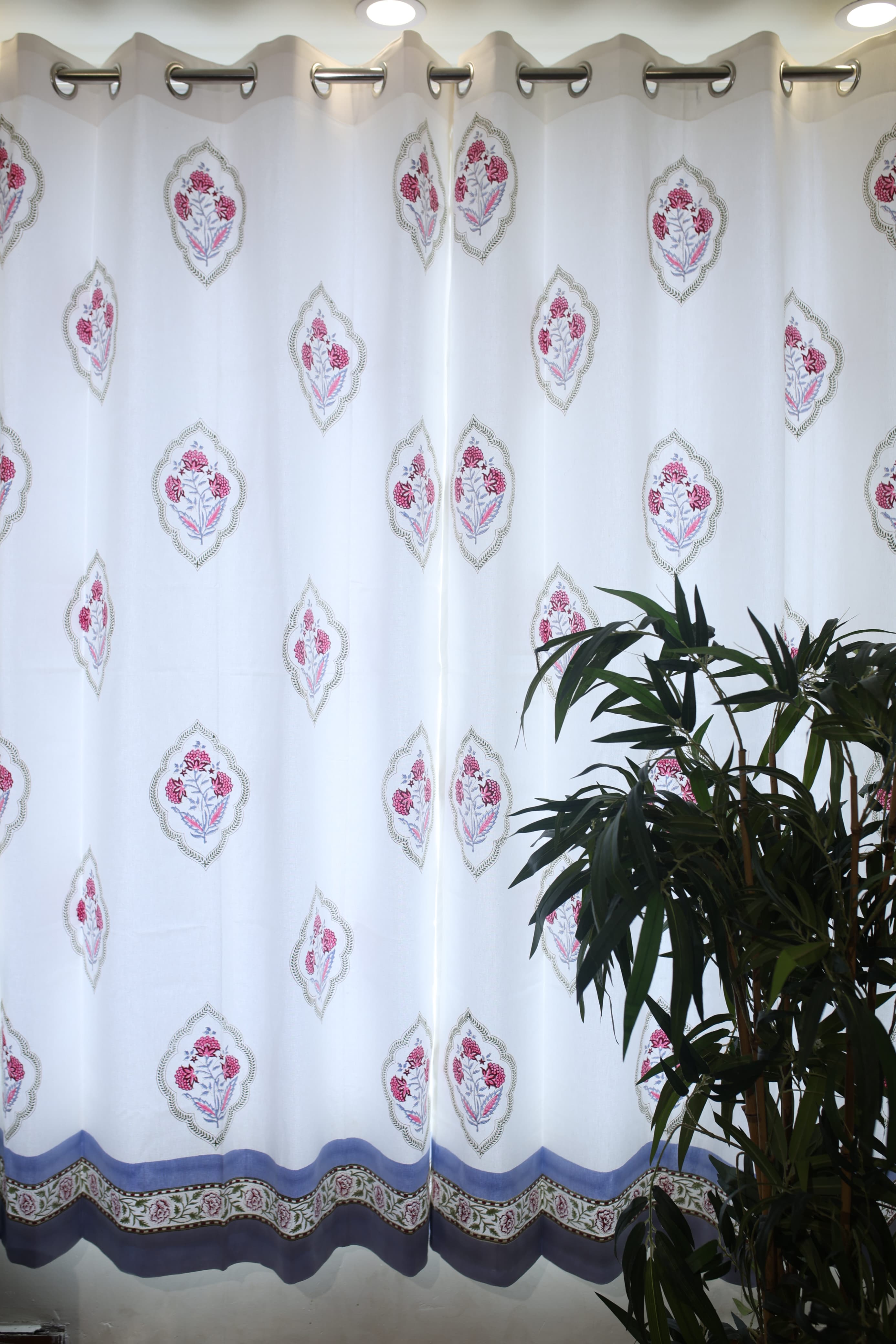 Curtains - Handblock printed curtains