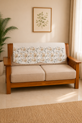 Chair / Sofa back - Embroidery floral