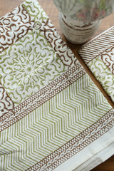 Bedsheets - Super king Mugal premium handblock cotton bedsheets