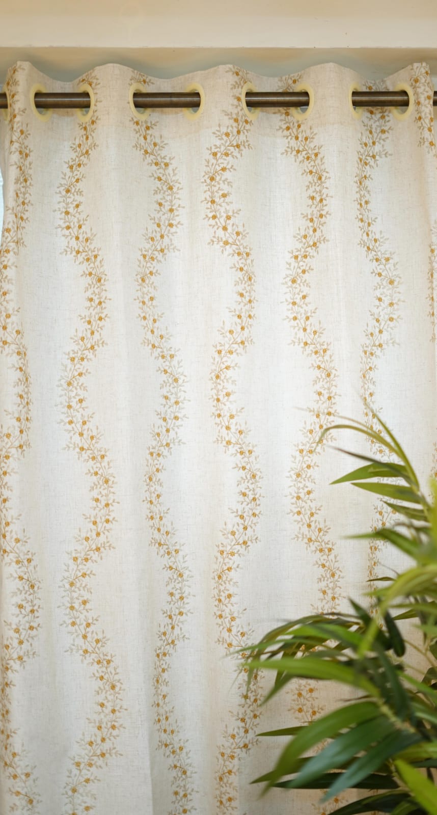 Curtains -Premium embroidered opaque curtain