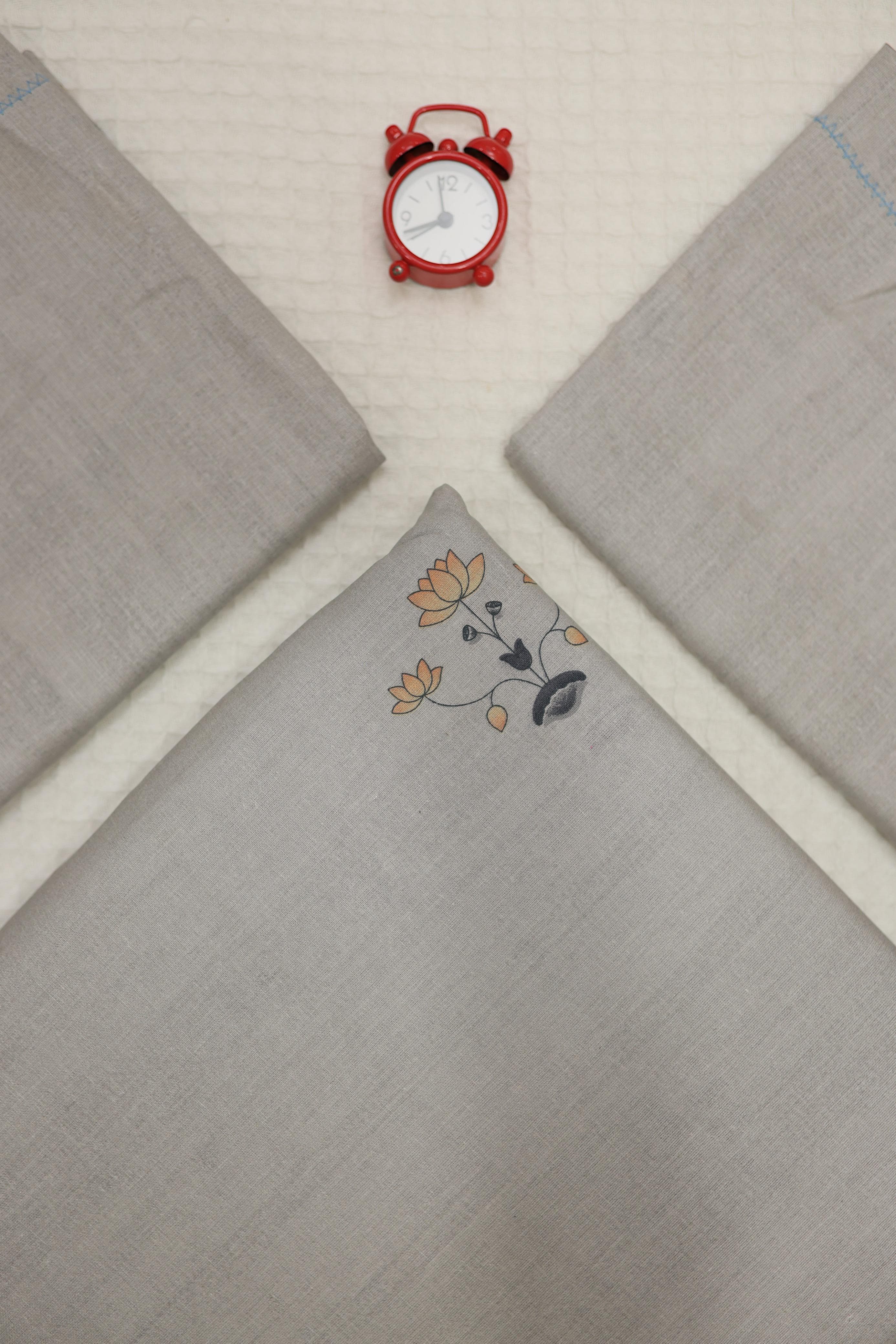 Bedsheets-Premium king soft cotton bedsheets screen print