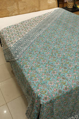 Double dohar / Blanket - Mughal handblock print