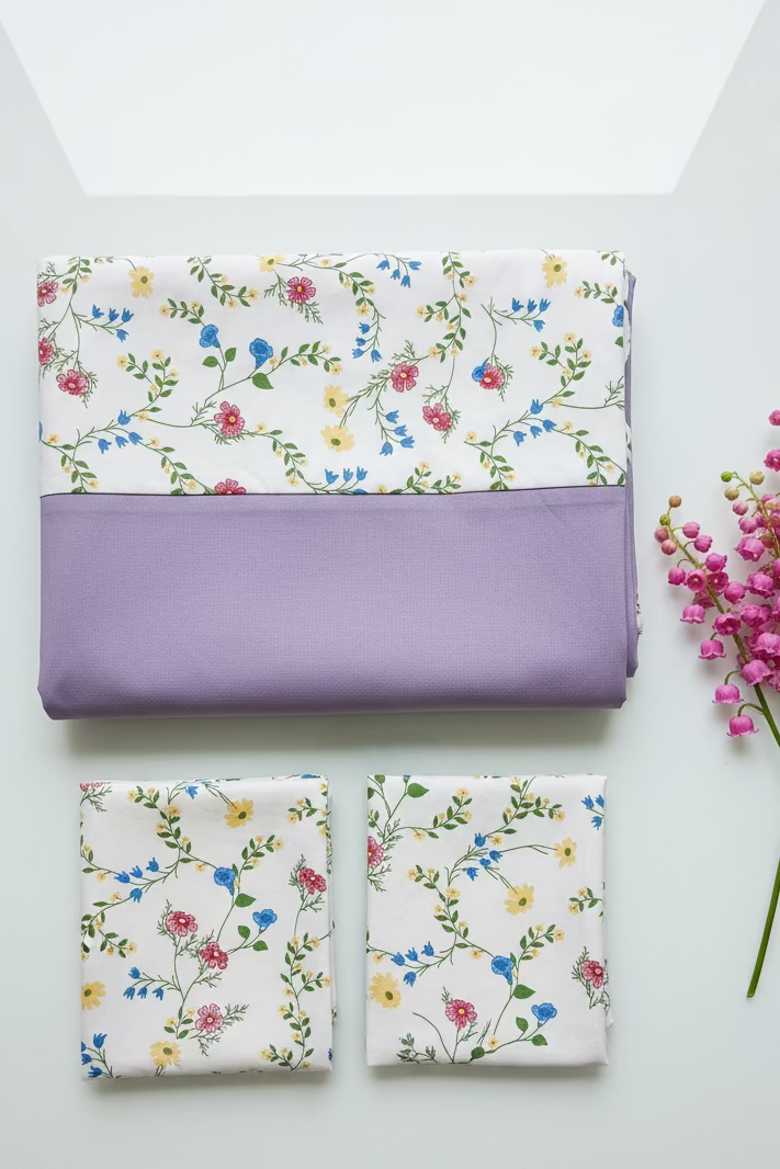Bedsheets - King Daily use border bedsheets