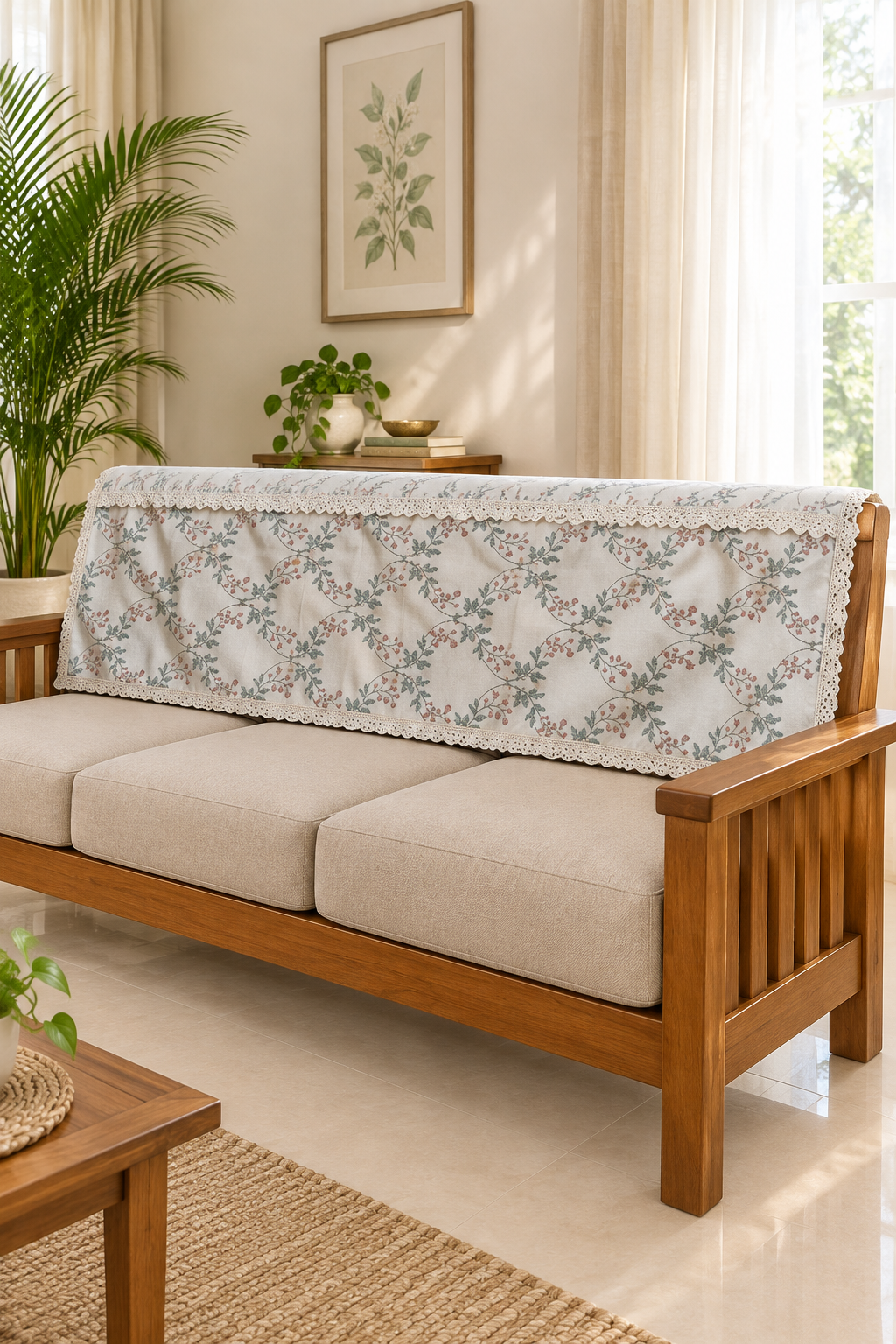 Premium designer Chair / sofa back - 3+1+1 set
