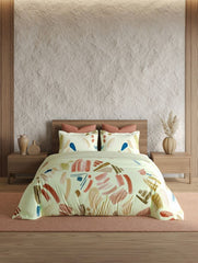 Bedsheets - King premium soft cotton bedsheet Digital Print DD (Radiance)