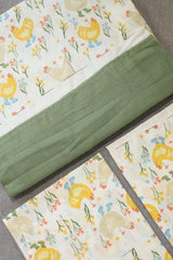 Bedsheets - Queen daily use border bedsheets