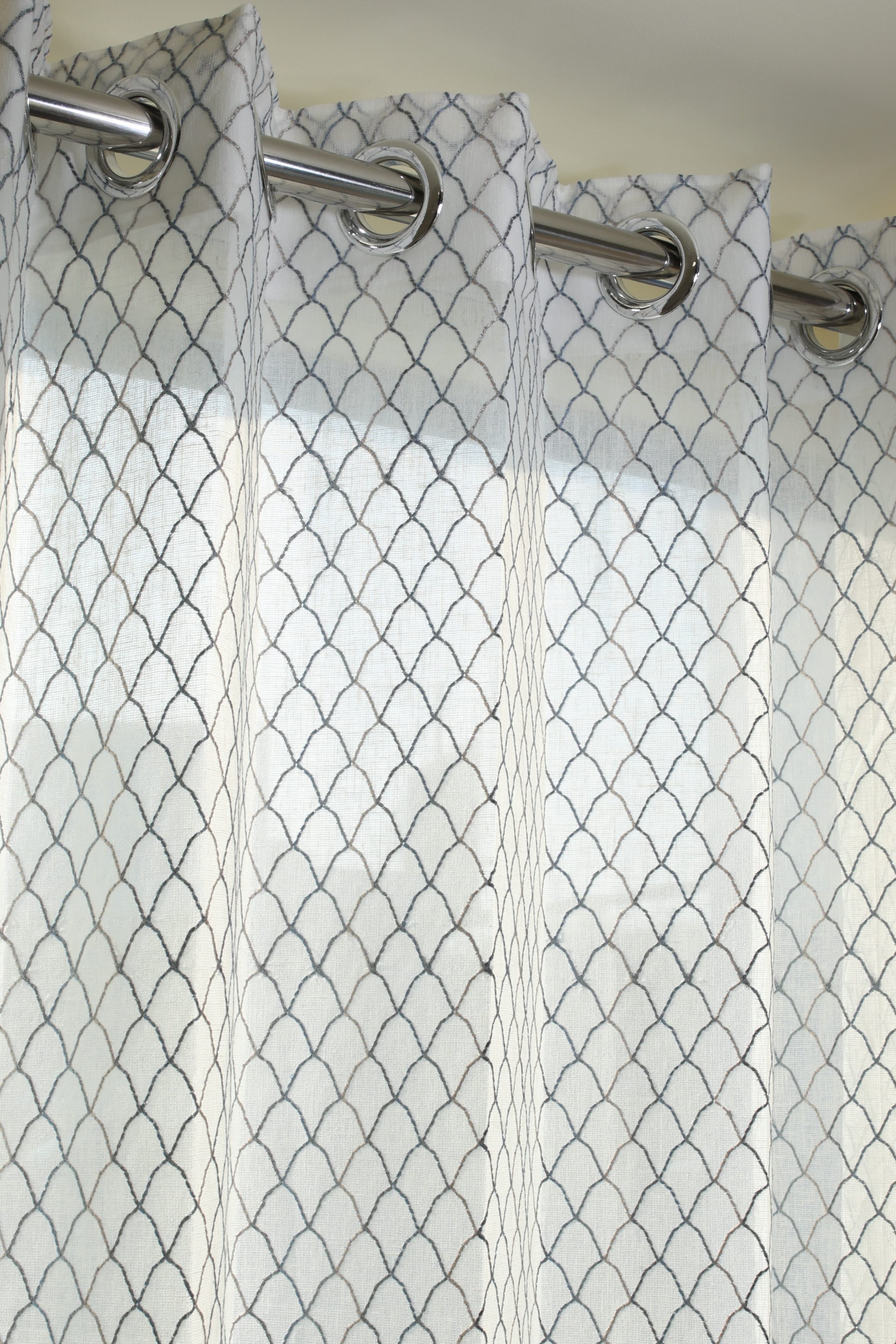 Curtains - Premium Embroidery sheer curtains zenit Maguri prebooking