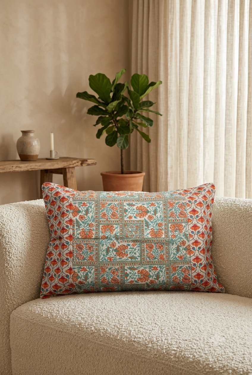 Pillow covers - Ajrakh