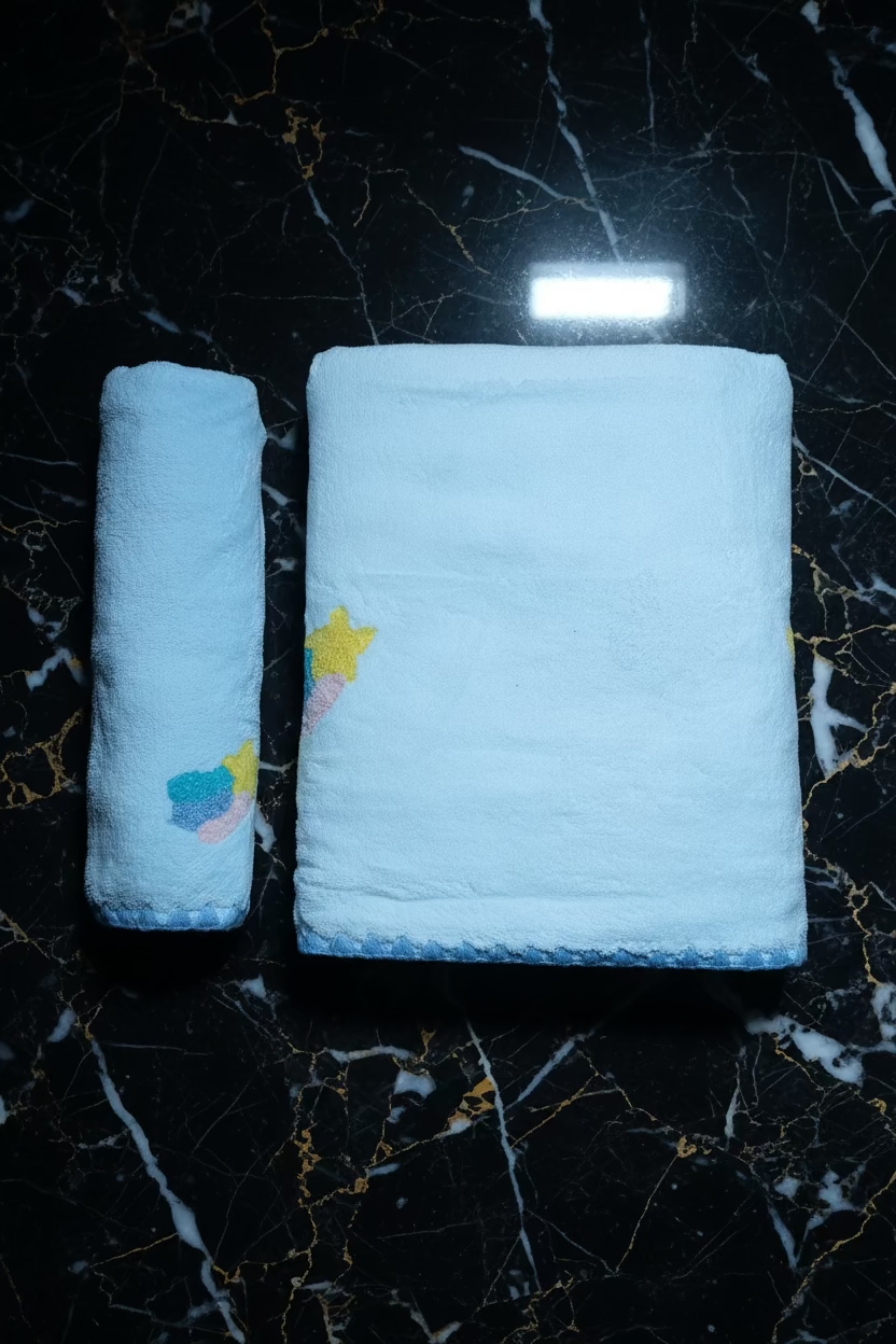 Premium Embroidery Towel Set