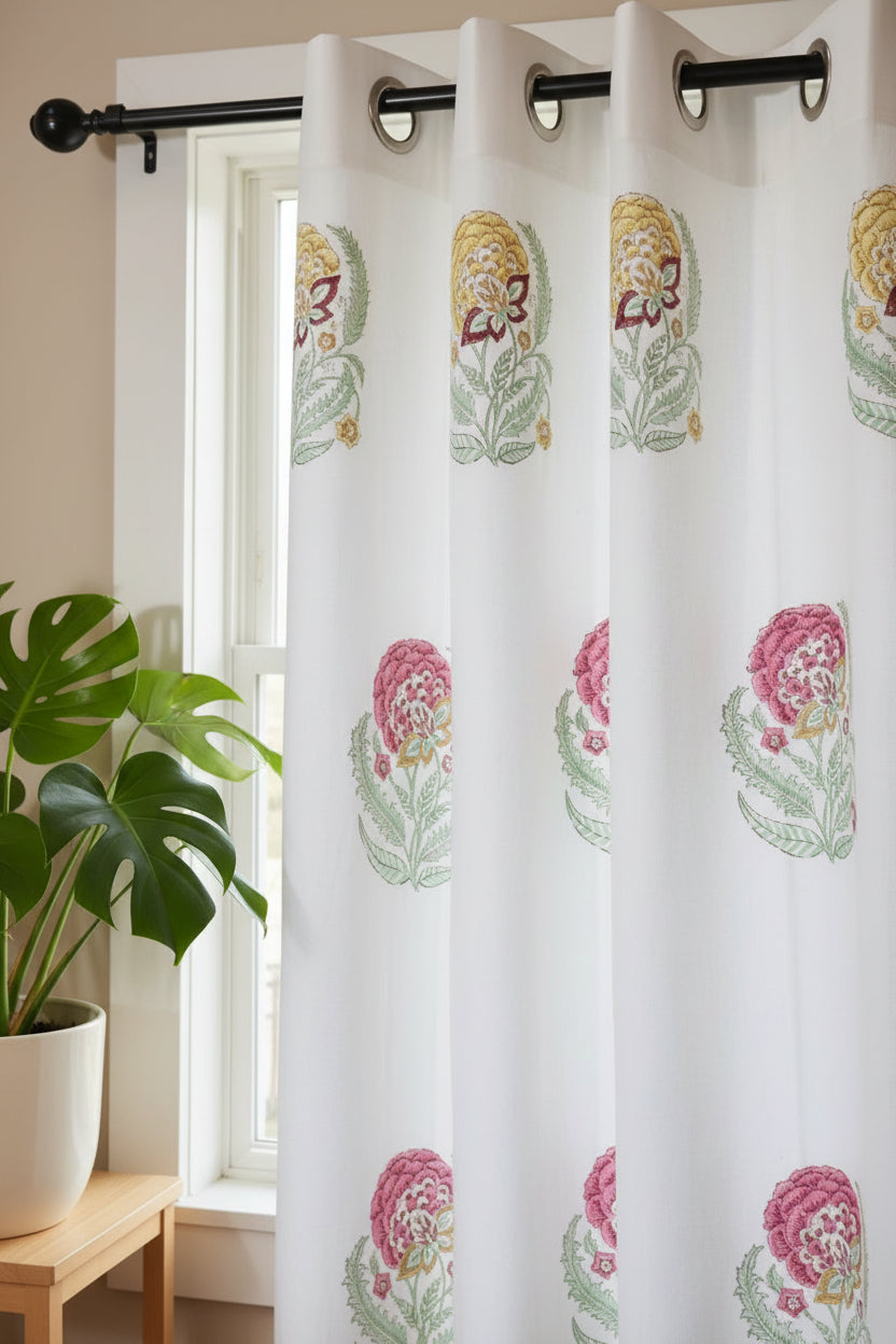 Curtains - Handblock curtains