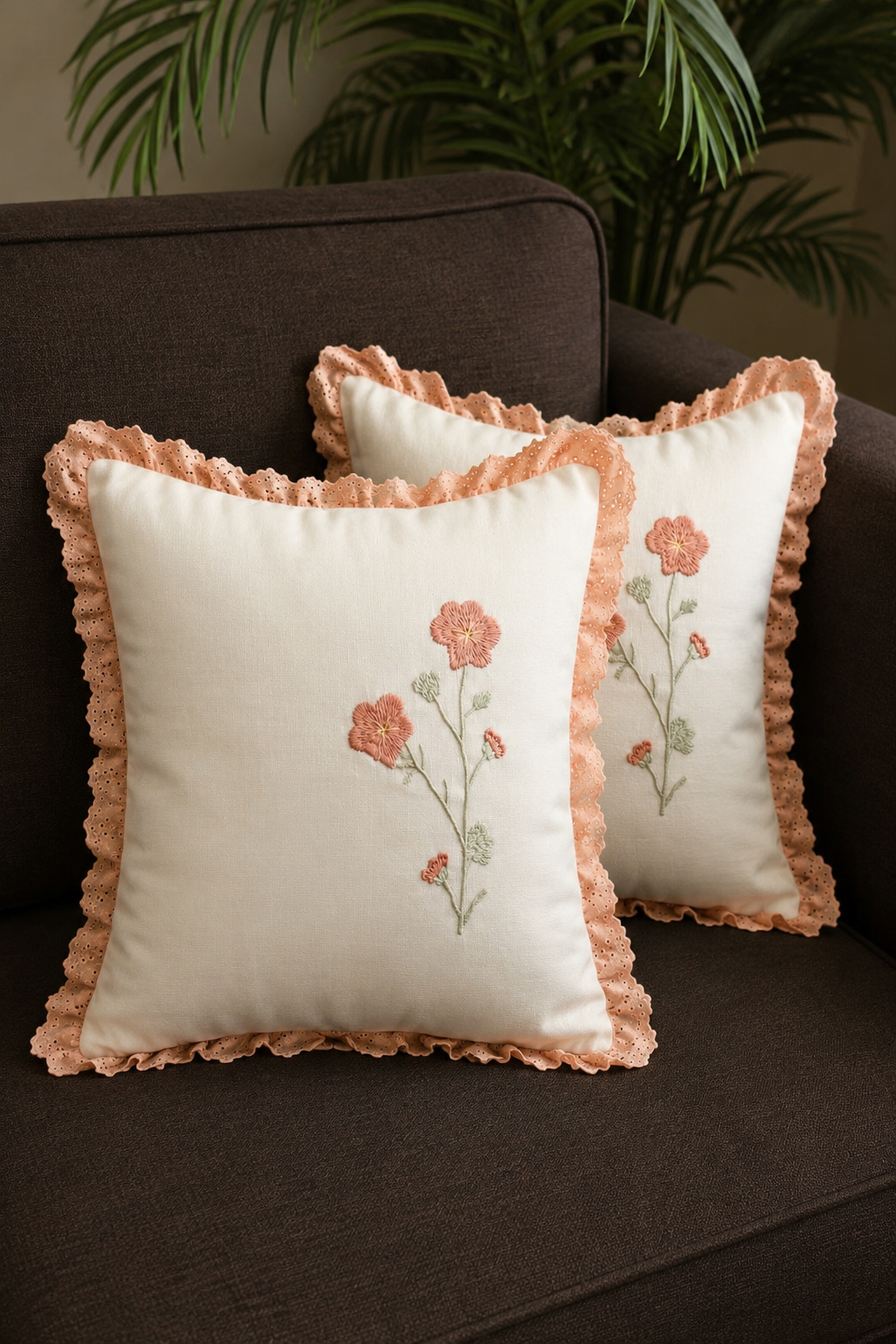Cushion covers - (Embroidery)