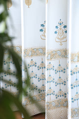Curtains - Handblock printed curtains Diwali sale