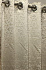Curtains - Jacquard self printed curtains opaque