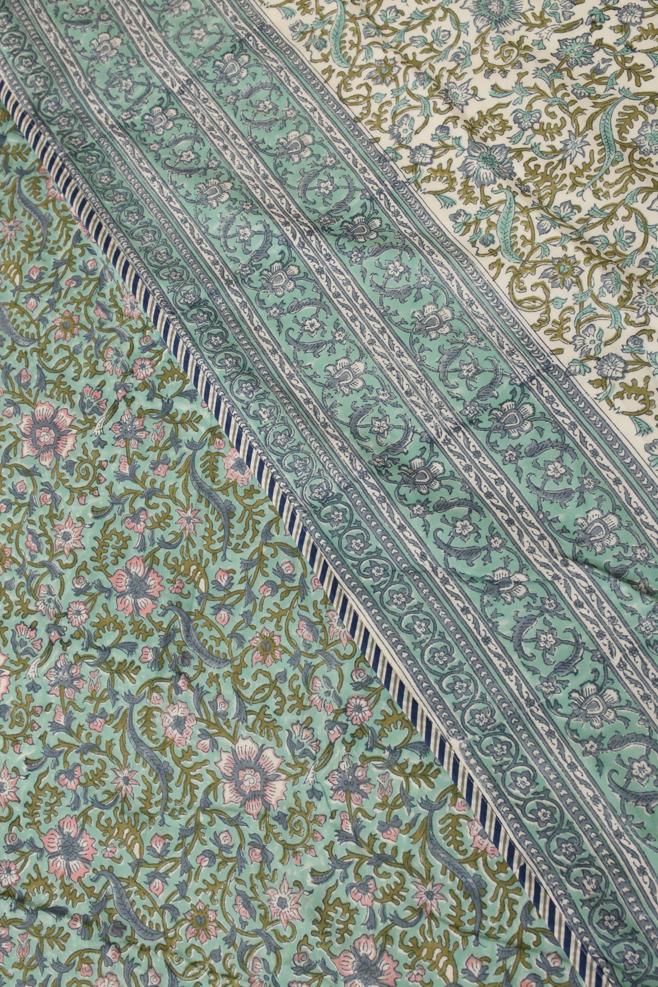 Double dohar / Blanket - Mughal handblock print